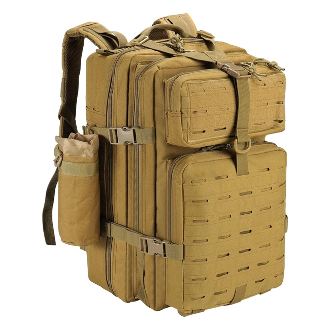 Mochila Táctica 45L Shanna Militar - Gran Capacidad - Molle - Utilidad Militar