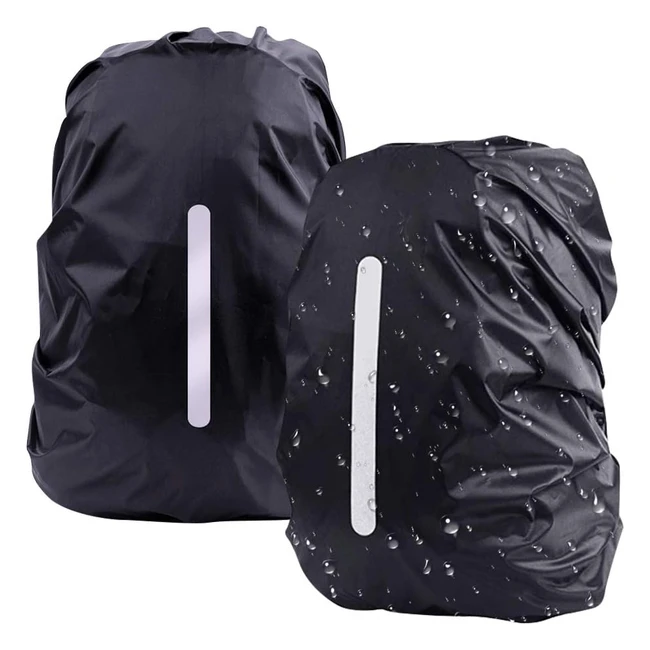 Lively Life Waterproof Backpack Rain Cover 2pcs M 2640L Reflective Rucksack Cover #Hiking Camping Cycling