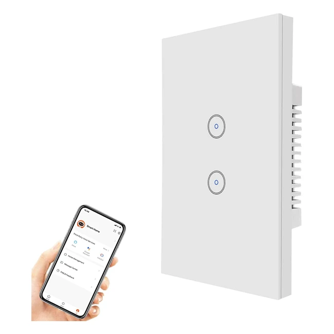 Interruttore Smart Jinvoo - Compatibile con Alexa e Google Assistant - CE RoHS -