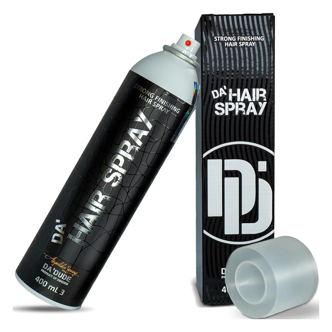 Lacca Opaca Uomo Da Dude - Professionale - 400ml - Look Duraturo