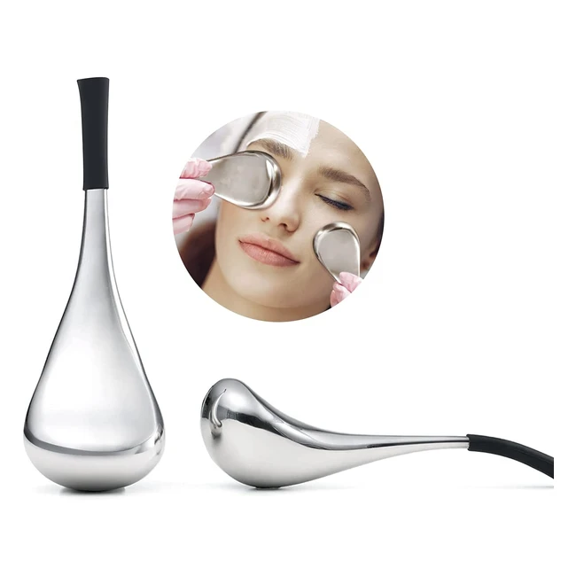 VXDAS Herramienta Cryo Stick Facial Acero Inoxidable Anti Edad
