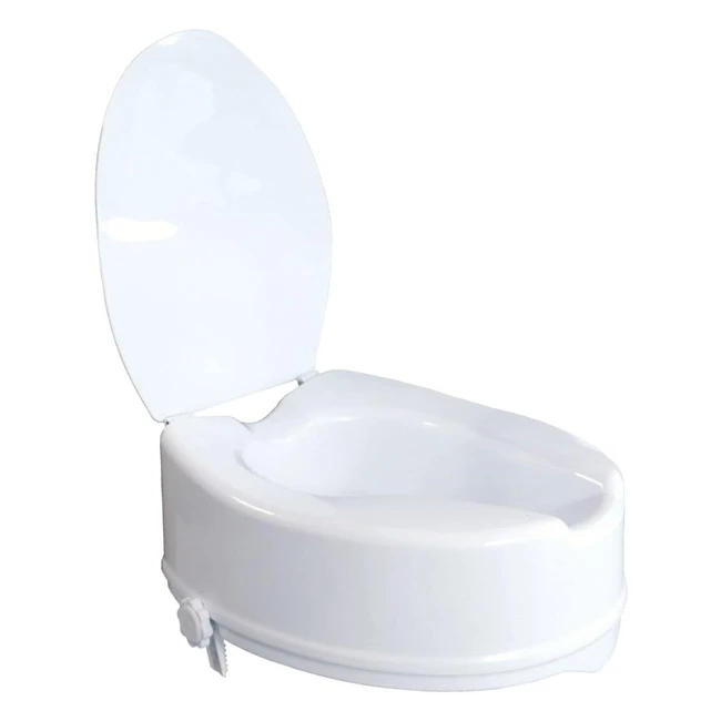 Rehausseur WC Adulte 14 cm Mod Titn - Marque Européenne - Confort et Sécurité