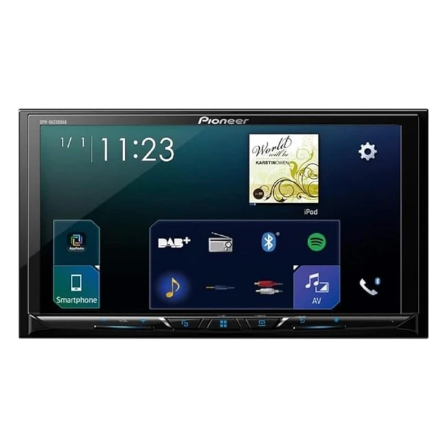 Pioneer SPH-DA230DABAN 2DIN Mediareceiver mit CarPlay Android Auto  Bluetooth