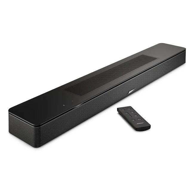 Bose Barre de Son Smart Soundbar 600 Dolby Atmos Alexa Bluetooth Noire - Son Immersif, Technologie Truespace, Commande Vocale