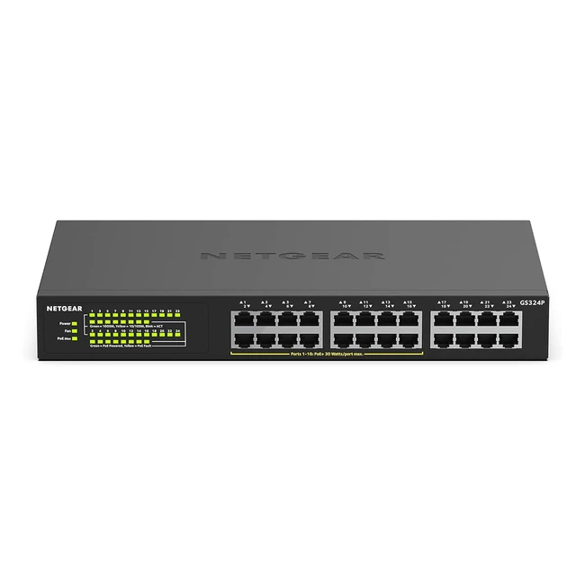 Netgear GS305P 5-Port Gigabit Ethernet Switch POE 16 Ports 190W