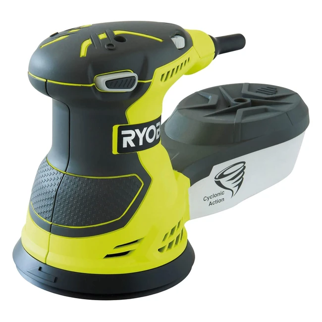 Ryobi ROS300 Random Orbit Sander 300W - Powerful Motor, High Stock Removal