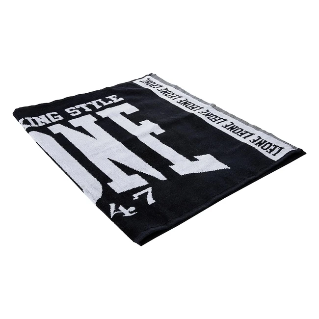 Asciugamano Leone 1947 AC914 in Spugna Jacquard - Ideale per Palestra