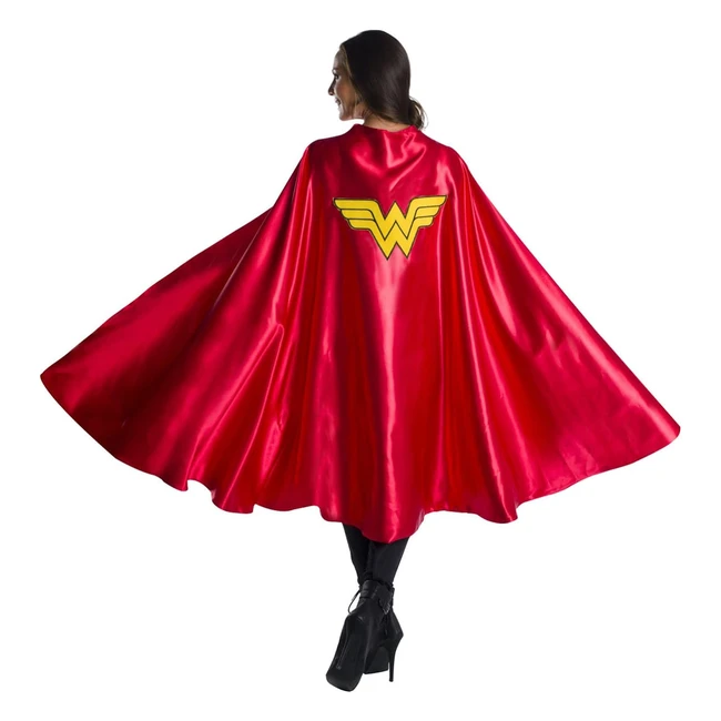 Deluxe Wonder Woman Cape  DC Comics  One Size  Costume Accessory