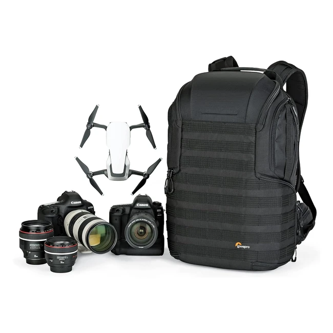 Sac dos photo Lowepro ProTactic 450 AW II avec tissu recycl pour reflex CanonSo