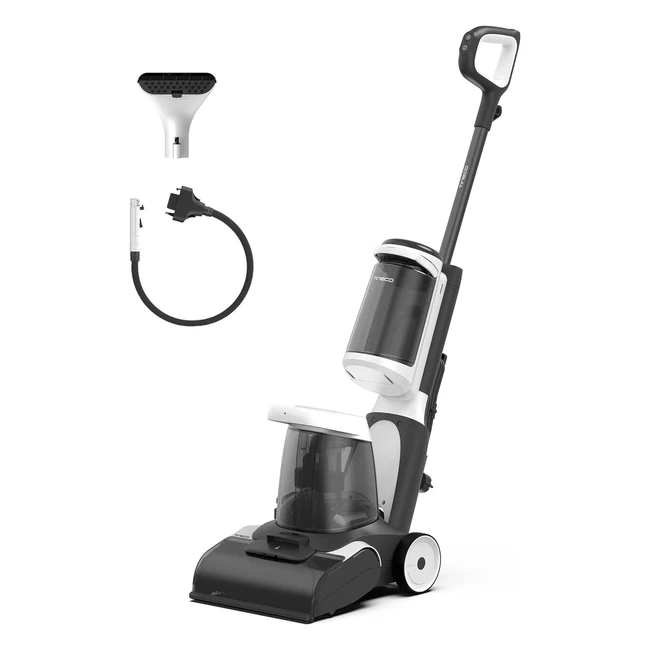 Nettoyeur Tapis Tineco iCarpet Lger Portable Chaud Schage LED Solution Nettoyage