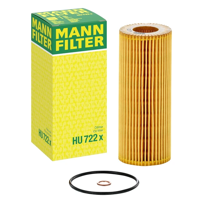 Filtro de Aceite Mannfilter HU 722 X Evotop para Automóviles - Alta Calidad
