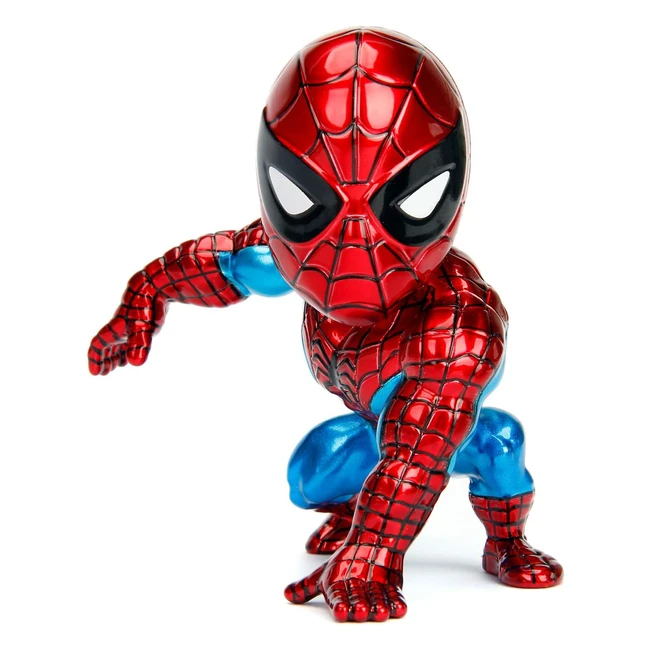 Figura Spiderman Marvel 100% Auténtica 10 cm - Jada 253221005