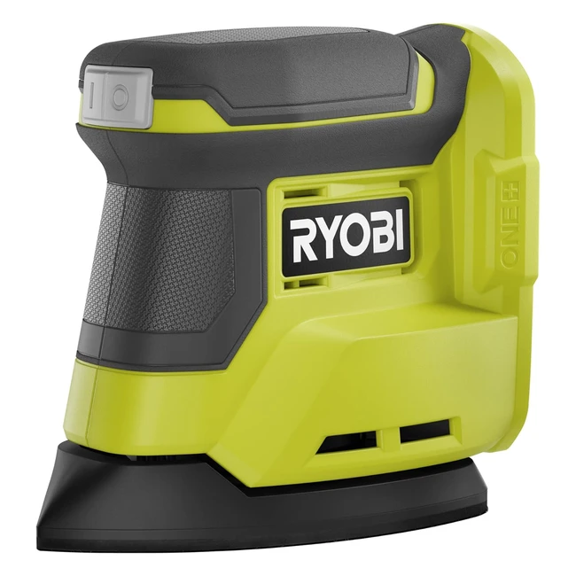Ryobi RPS180 18V One Plus Cordless Corner Palm Sander Bare Tool - Hyper Green