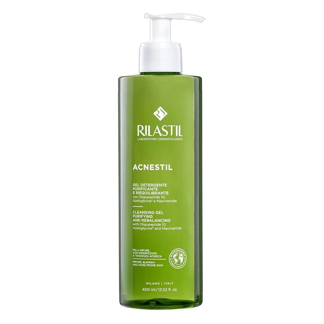 Gel Detergente Acnestil Rilastil 400ml - Pelli Miste Grasse e Acneiche