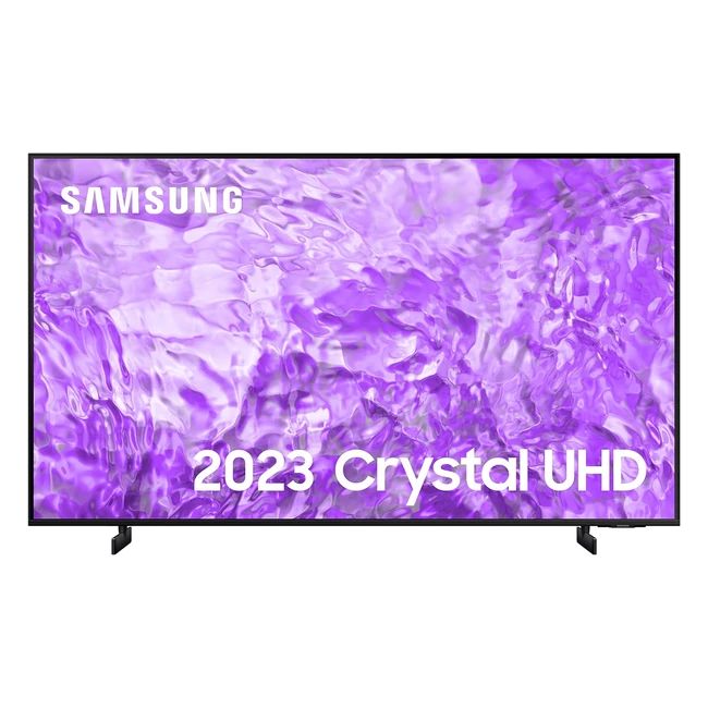 Samsung 43 Inch CU8070 4K Ultra HD Smart TV 2023 Elite UHD Class TV with Alexa Built In Dynamic Crystal Colour Screen Object Tracking Sound Gaming Hub Slim Design