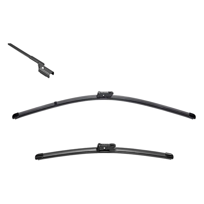 Valeo Silencio Escobilla Limpiaparabrisas VF441 574641 Front 600mm450mm Set of 2