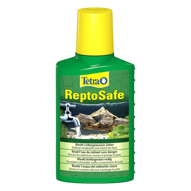 Tetra Reptosafe 100 ml - Neutralizza Sostanze Nocive - Vitamine e Oligoelementi