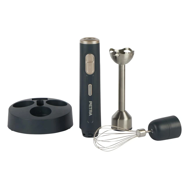 Petra PT5394BGRYVDE 2in1 Wireless Mixer - Edelstahlmischer und Schneebesen - Wie