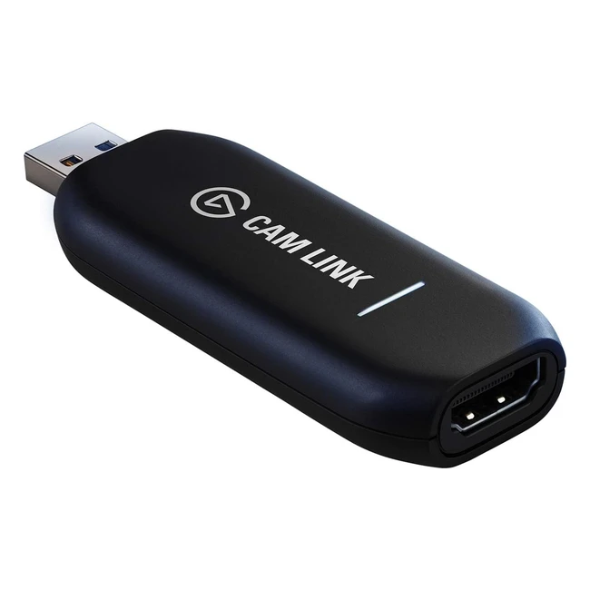 Elgato Cam Link 4K External Camera Capture Card - Stream and Record in 1080p604