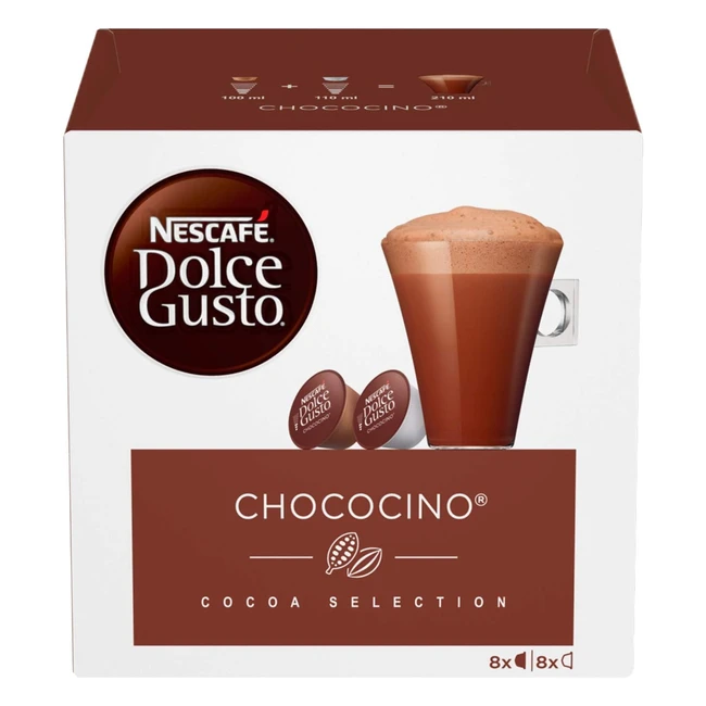 Nescaf Dolce Gusto Chococino Cioccolata 96 Capsule - Bevanda al Cioccolato