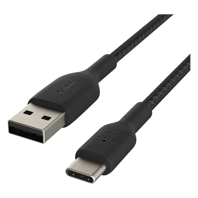 Belkin BoostCharge USB-C Ladekabel  USB Typ C Kabel  2m Schwarz