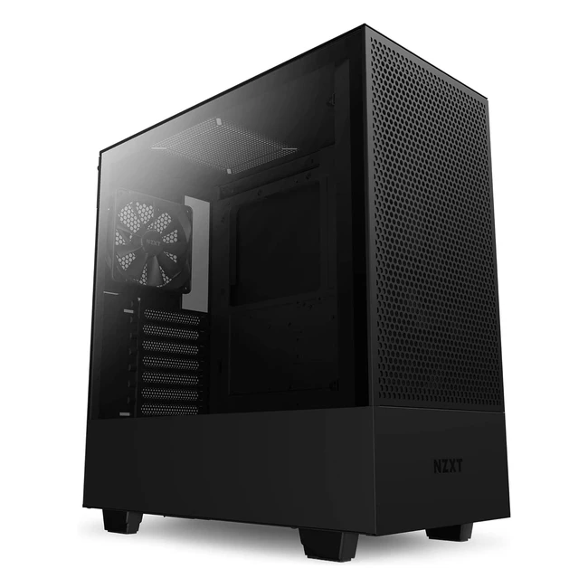 NZXT H5 Flow CCH51FB01 ATX Mid Tower PC Gaming Case - Front IO USB Type-C Port -