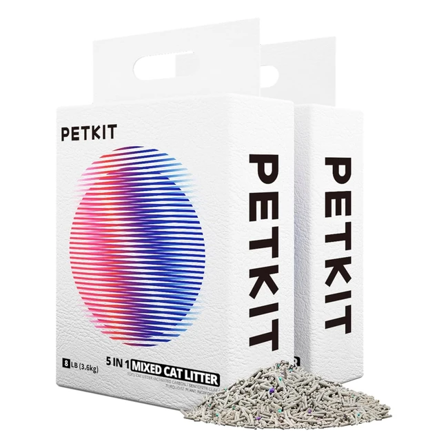 Lettiera per gatti Petkit Carbone Attivo 5 in 1 - 2 Sacchetti