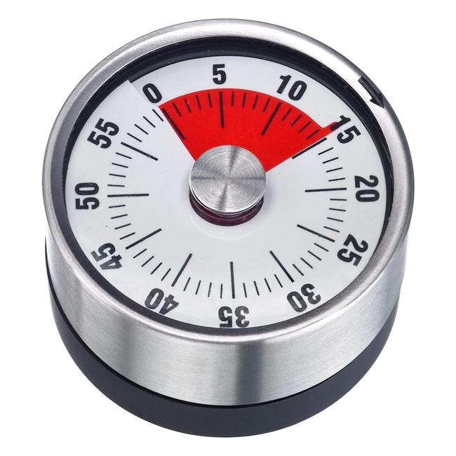 Timer da cucina magnetico 160 minuti Westmark 10902260 - Acciaio InoxPlastica