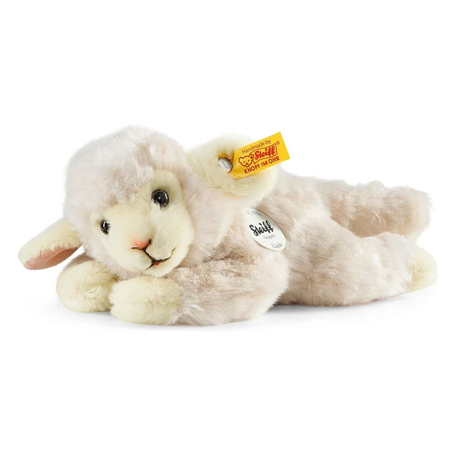 Steiff Linda Lamm 22 cm Plschschaf liegend - Kuscheltier fr Kinder - weich -