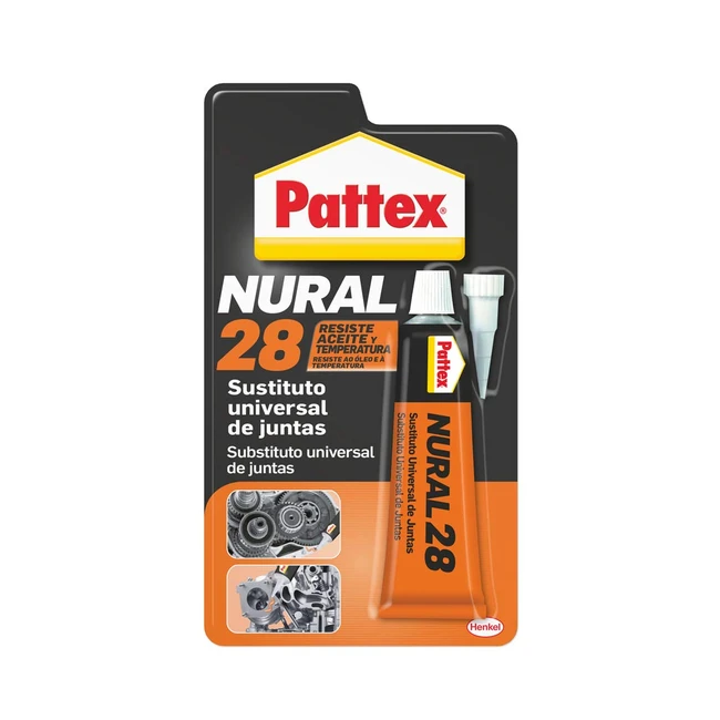 Pattex Nural 28 - Sellador Universal de Juntas - Resistente al Agua y a Altas Te