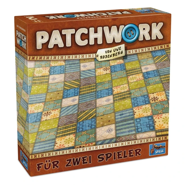 Lookout Patchwork Familienspiel Brettspiel 2 Spieler ab 8 Jahren