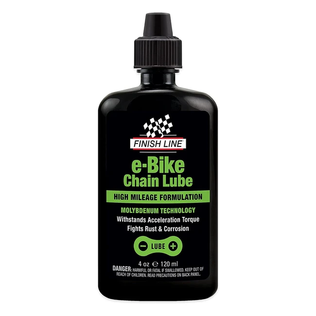 Finish Line E-Bike Kettenl 120ml Spritzflasche Manutenzione Unisexadulto