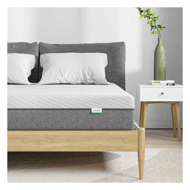 Materasso Novilla 150x190 Memory Foam 20cm - Supporto Eccellente - Certificato Oekotex