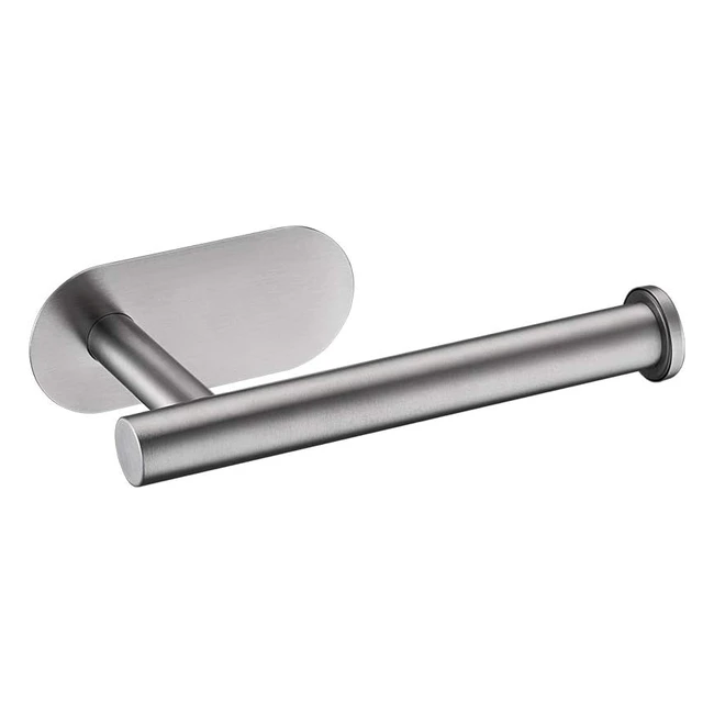 Portarrollos Baño Autoadhesivo Ibergrif MK34052 Acero Inoxidable Gris