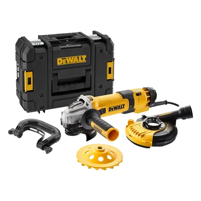 Miniamoladora Angular Eléctrica 125mm 1500W - DEWALT DWE4257KTQS