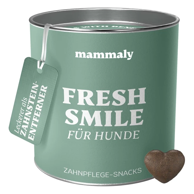 Mammaly Fresh Smile Hundesnack Zahnpflege Hund gegen Mundgeruch Futternapf Innov