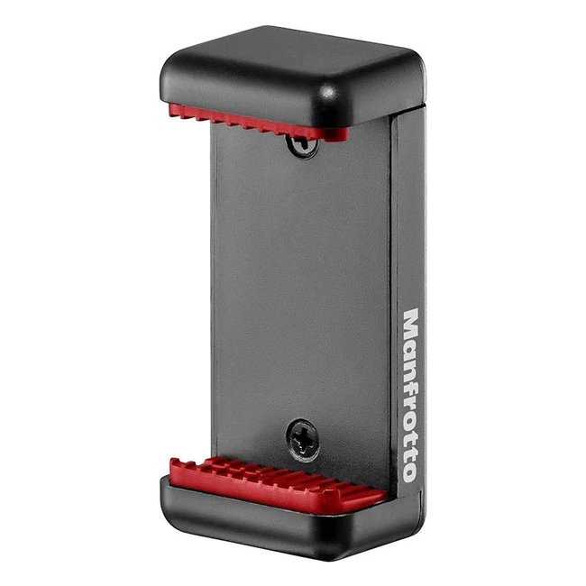Manfrotto MClamp Universal Smartphone Clamp - Foldable Compact Size - Vlogging Black