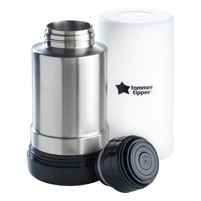 Tommee Tippee Travel Food Warmer BPA-Free | Stores Hot Water | Portable Design