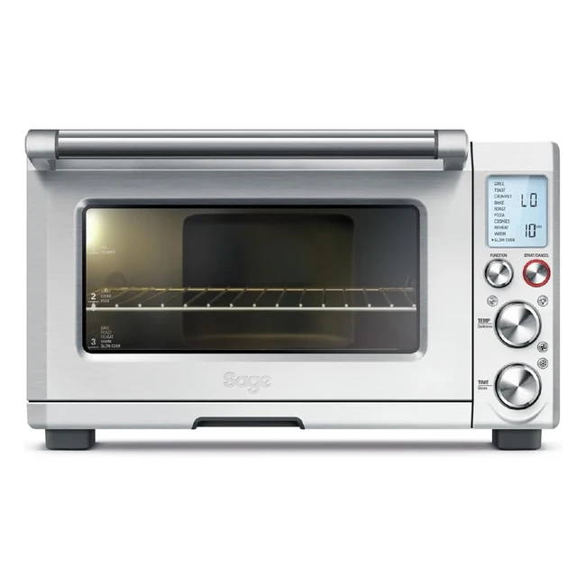 Sage BOV820BSS Smart Oven Pro | Element IQ | Fast Preheat | 10 Cooking Functions