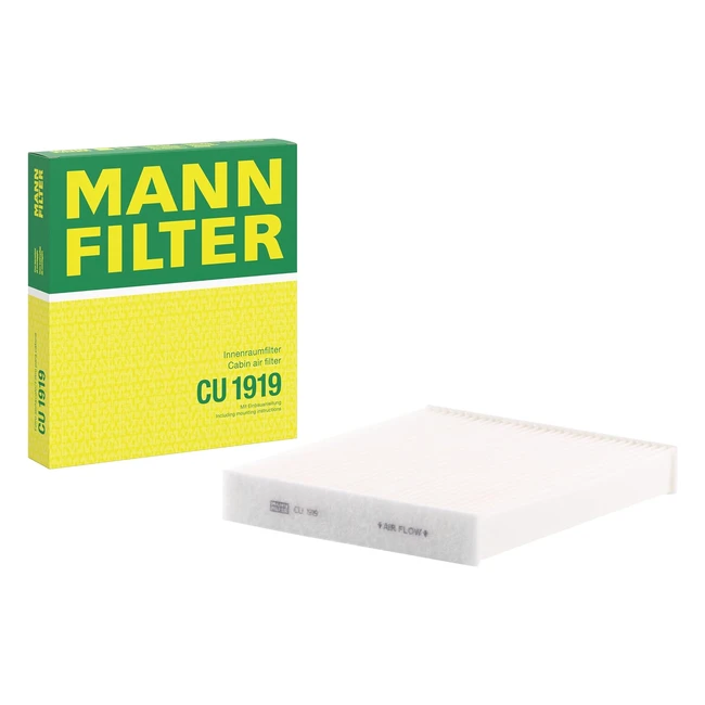 Filtro habitculo Mannfilter CU 1919 Premium - Proteccin total