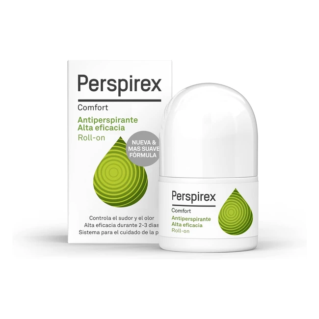 Perspirex Comfort Desodorante Antitranspirante Axilas Roll On 20ml - Controla Su