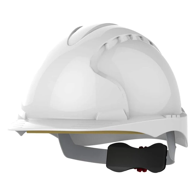 Casque Blanc JSP AJE170000100 EVO3 Revolution de Roue Ultra Résistant