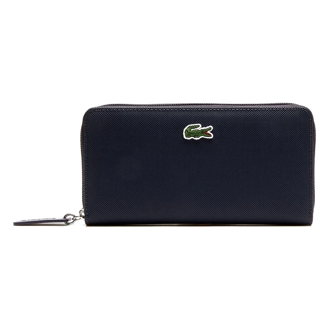 Portefeuille Lacoste Concept Femme - Rf123456 - Cuir vritable - Compartimen