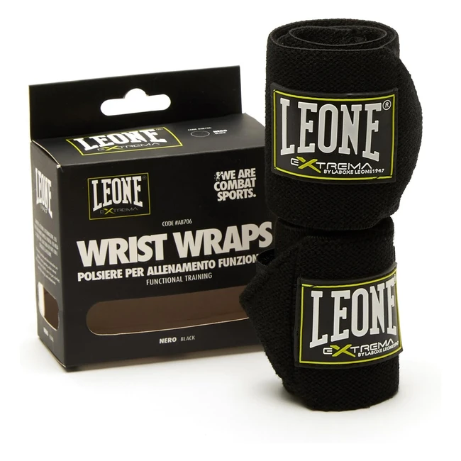 Leone 1947 AB706 Polsiere Unisex Adulto - Cotone Elasticizzato - Label Gommata