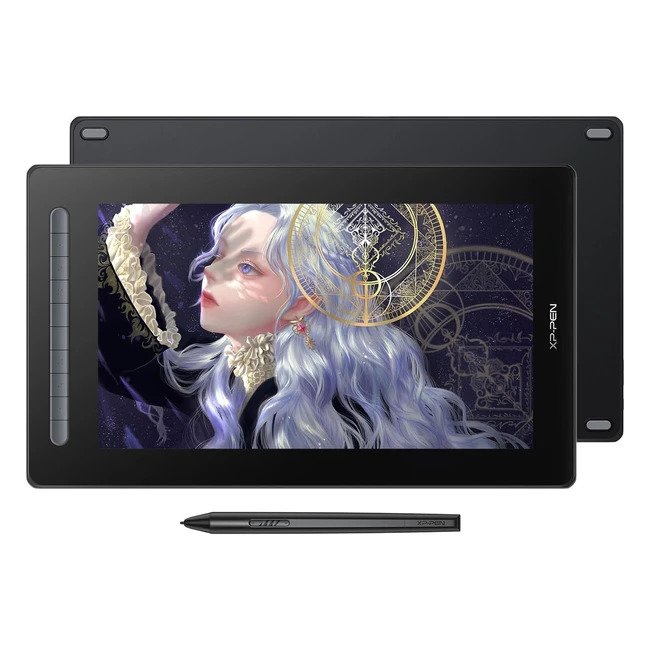 XPPEN 154 Tavoletta Grafica con Schermo Artist 16 2a Generazione 1920x1080 FHD Display Monitor Stilo X3 Elite per Principianti