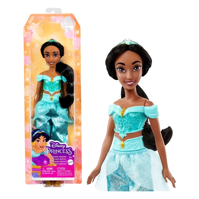 Muñeca Disney Princess Jasmine Aladdin Mattel HLW12 - 3 años
