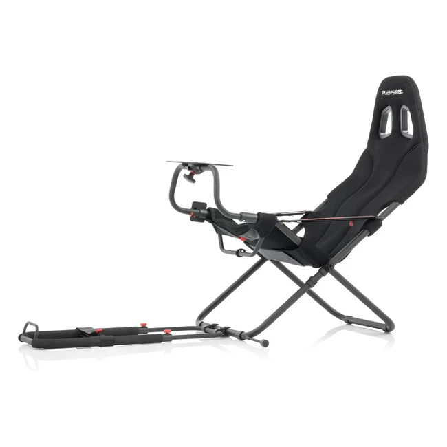 Playseat Challenge Actifit WiFi Black - Foldable Design, Adjustable, Realistic Cockpit