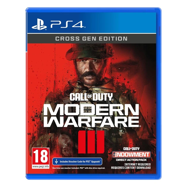 Call of Duty Modern Warfare III Crossgen Bundle PS4 PS5 Amazon Exclusive