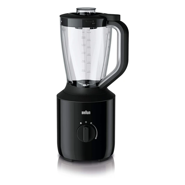 Braun Standmixer PowerBlend 3 JB 3150 BK 800W Schwarz