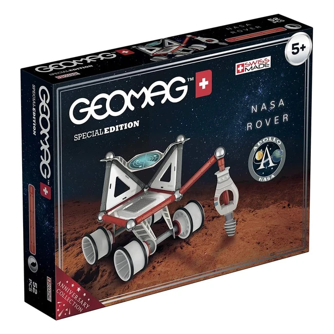 Geomag Costruzioni Special Edition Rover Lunare NASA 52 Pezzi